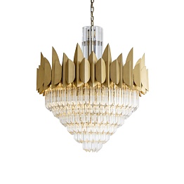 Люстра подвесная LED7 Future Lighting Loft Industry Modern - Edge Triangle Chandelier