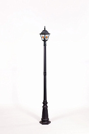 Уличный наземный светильник Oasis Light QUADRO M LEAD GLASS 79909М lgY Bl