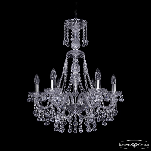 Люстра Bohemia Ivele Crystal 1409/6/195/XL-68 Ni