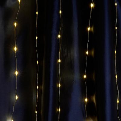 Светодиодная гирлянда Feron CL28 48603 занавес Водопад 3*3м + 3м 220V 2700K, статичная, c питанием о