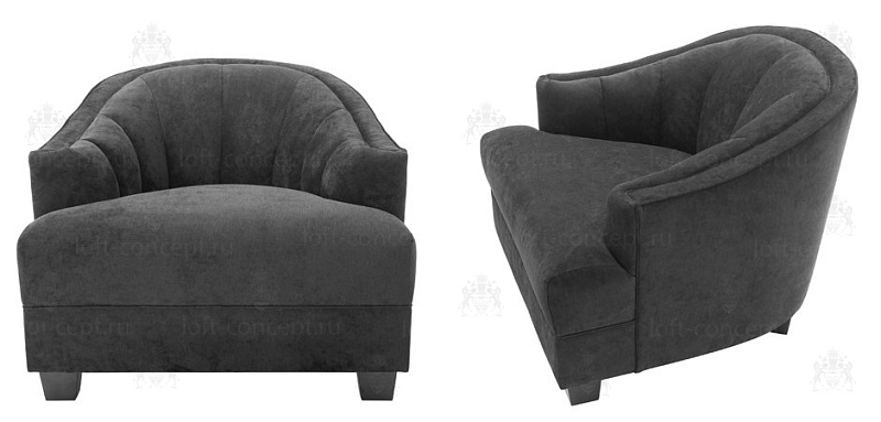 Кресло Eichholtz Chair Polaris Black 01.111686