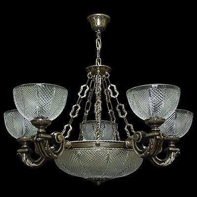 Люстра из хрусталя ХН-О-5+3 КК Диско