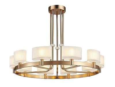 Люстра Newport JESSICA 4338+2/C new gold