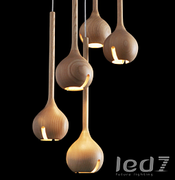 Светильник LED7 Future Lighting Wood Design - Rain Drops