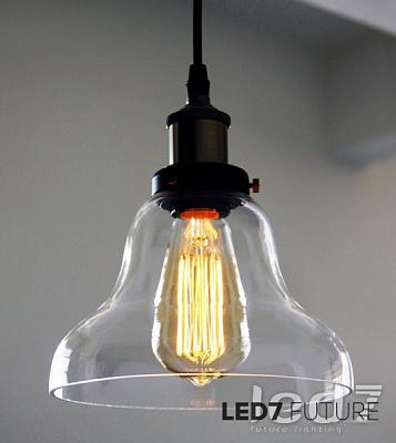 Светильник подвесной LED7 Future Lighting Loft Industry Punk Wide Glass