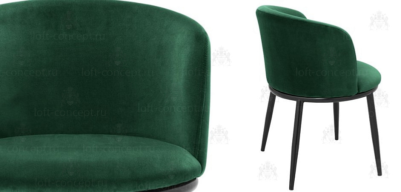 Комплект из двух стульев Eichholtz Dining Chair Filmore Set Of 2 Cameron green 02.111997
