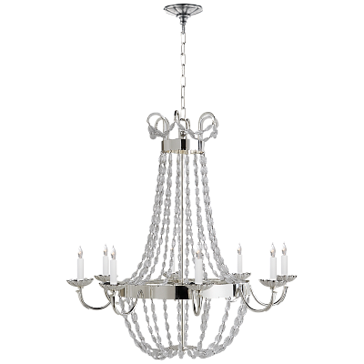 Люстра Visual Comfort Paris Large CHC1408PS-SG