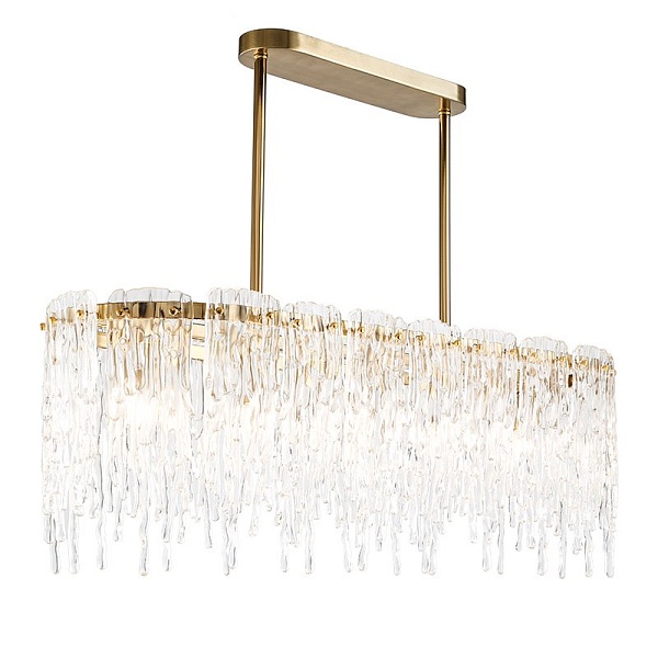 Люстра Cold Heart Chandelier Rectangle | Длина 90 см