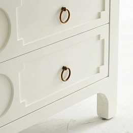 Тумба &quot;Густав&quot; white LouvreHome LHF234W
