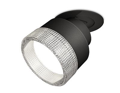 Комплект встраиваемого поворотного светильника с композитным хрусталем Ambrella Light XM8102540