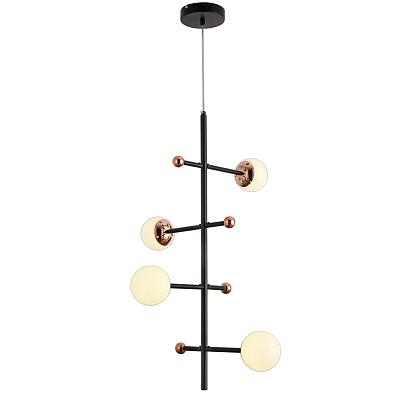 Потолочный светильник Natali Kovaltseva LED LAMPS 81338 GOLD BLACK