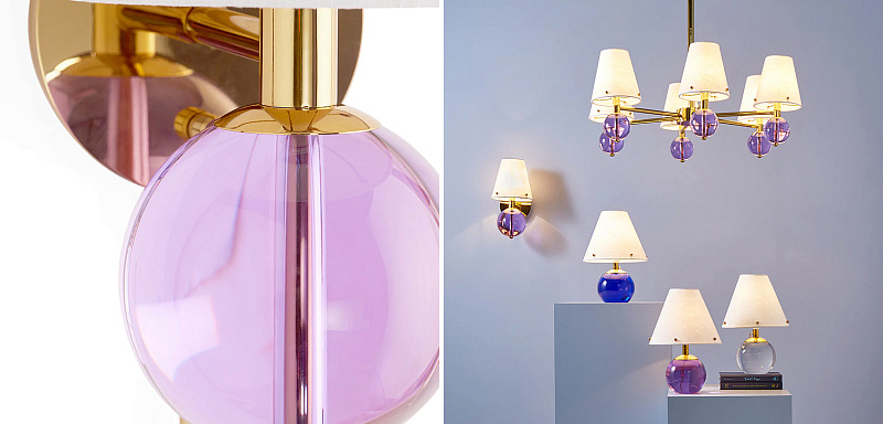 Бра BELVEDERE SCONCE Jonathan Adler Pink Loft-Concept 44.2330