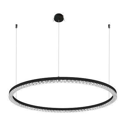 Подвесная люстра Arlight SP-DIAMOND-R650-36W Warm3000 (BK, 45 deg, 230V, TRIAC) 054473