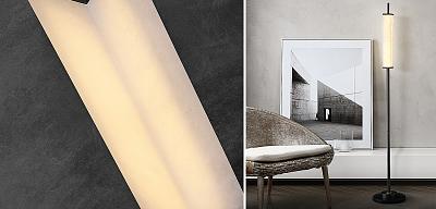 Торшер Gaelle Modern Marble Floor Lamp Loft-Concept 41.482-0