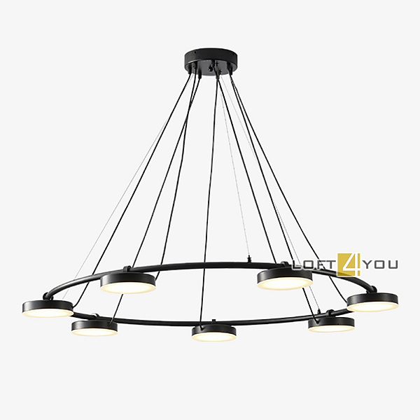 Светильник Couple Black 2 Loft4You L03855