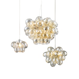 Люстра подвесная LED7 Future Lighting Innerspace - Bubbles Trasparent Chandelier