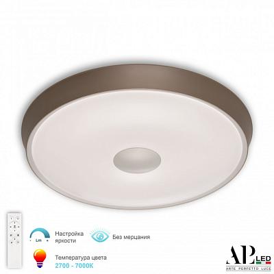 Люстра 3306.B255-450 White/Gold APL LED