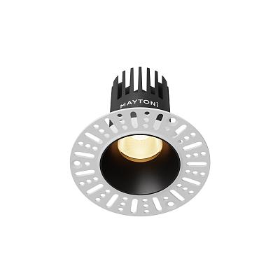 Встраиваемый светильник Maytoni Technical DL119-10W-2.7K-TRS-B