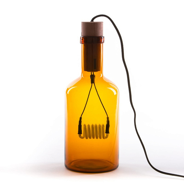 Настольная лампа Seletti Bouche amber 01432 AMB