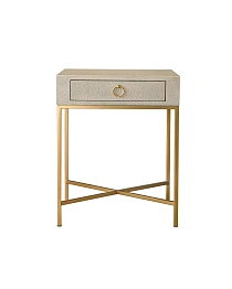 Прикроватная тумба &quot;Далтон&quot; beige LouvreHome LHFST03BS/HLN