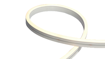 Лента светодиодная неоновая, 144 LED/м, 9,6 Вт/м, 24В , IP67, Цвет: Холодный белый SWG 028370