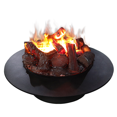 3D Электротопка Гленрич «Carmen»