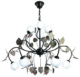 Люстра подвесная Arte Lamp FLORA A3539LM-10BG