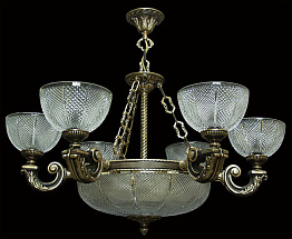 Люстра из хрусталя ХН-О-6+3 КК Диско