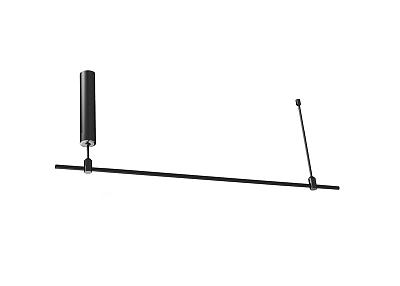 Основание для модульных светодиодных светильников, высота 75см Donolux DL20222L1200B Black