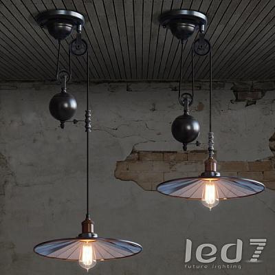 Светильник LED7 Future Lighting Loft Industry Punk Mirrors Gear