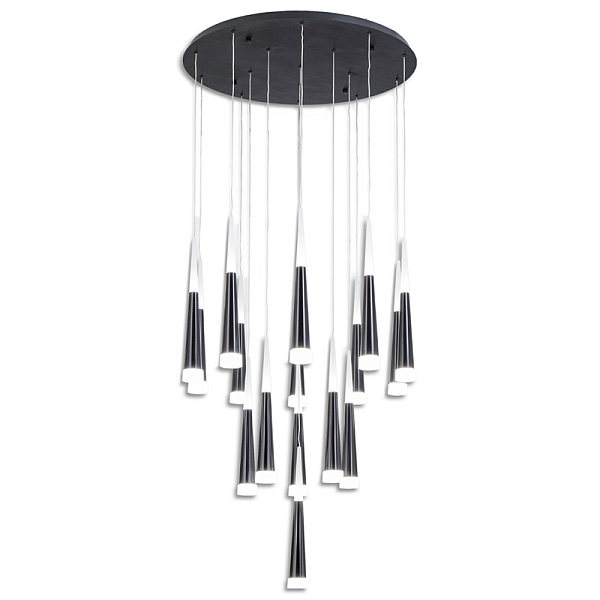 Люстра Vibia Slim Jordi Vilardell Black Cascade 16