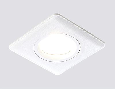 Квадратный встраиваемый точечный светильник MR16 Ambrella Light P2350 W