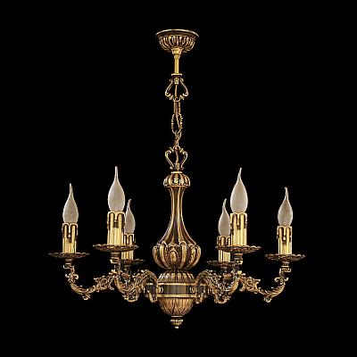 Люстра из бронзы НК-О-6 ЛАВ