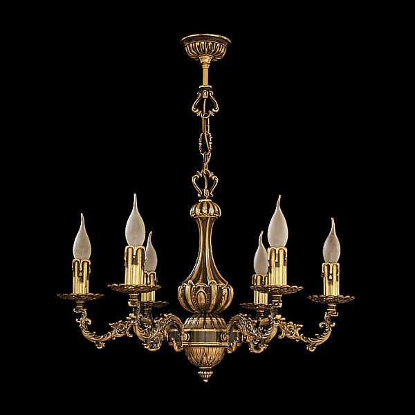 Люстра из бронзы НК-О-6 ЛАВ