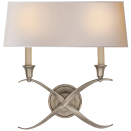 Бра Visual Comfort Cross Bouillotte CHD1191AN-NP