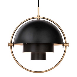 Люстра Louis Weisdorff Gubi Multi-lite Suspension Lamp Black