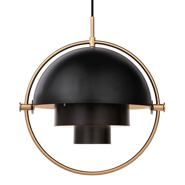 Люстра Louis Weisdorff Gubi Multi-lite Suspension Lamp Black