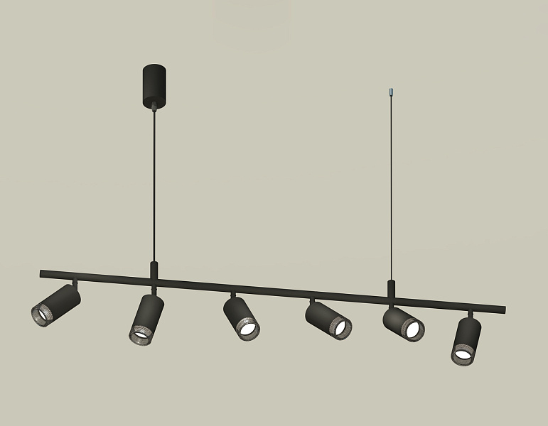 Комплект подвесного поворотного светильника с композитным хрусталем Ambrella Light XB9006350