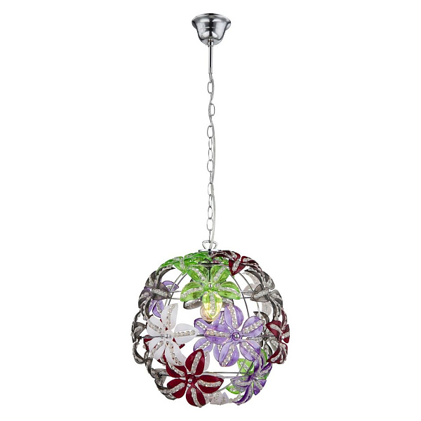 Светильник подвесной Globo 51422H, хром, E27, 1x60W