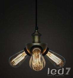 Светильник LED7 Future Lighting Loft Industry Punk Holder Triple