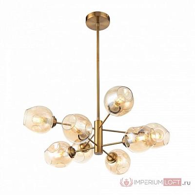 Люстра Со Стеклянными Плафонами Из Выдувного Стекла На Металлической Стойке Marine C Marine-C01 167665-26