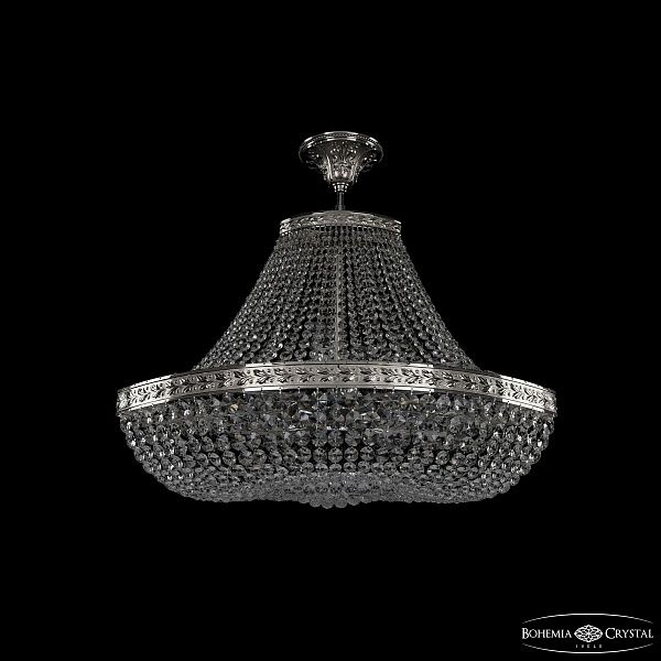 Люстра потолочная Bohemia Ivele Crystal 19283/H1/70IV Ni