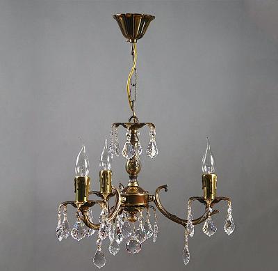 Подвесная люстра Ambiente 2128/3 PB New Leaf