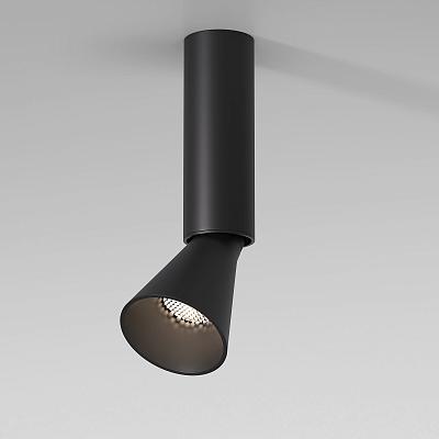 Светильник накладной поворотный светодиодный Piks 7W 4000К черный 25107/LED Elektrostandard 46903892
