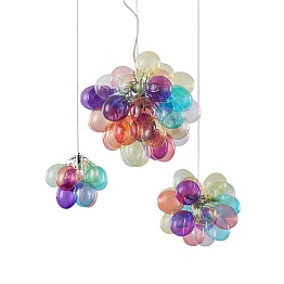 Люстра подвесная LED7 Future Lighting Innerspace - Bubbles Multicolour Chandelier