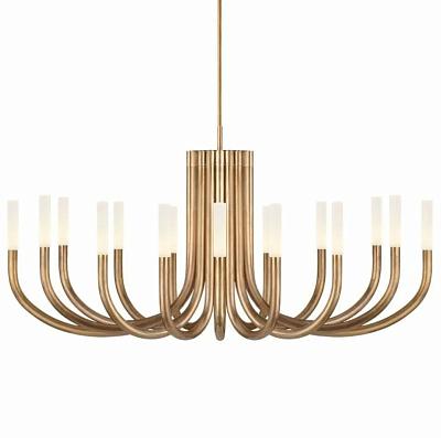 Люстра PALMA BY ALMA LIGHT 1 Row Gold (18 плафонов, Латунь)