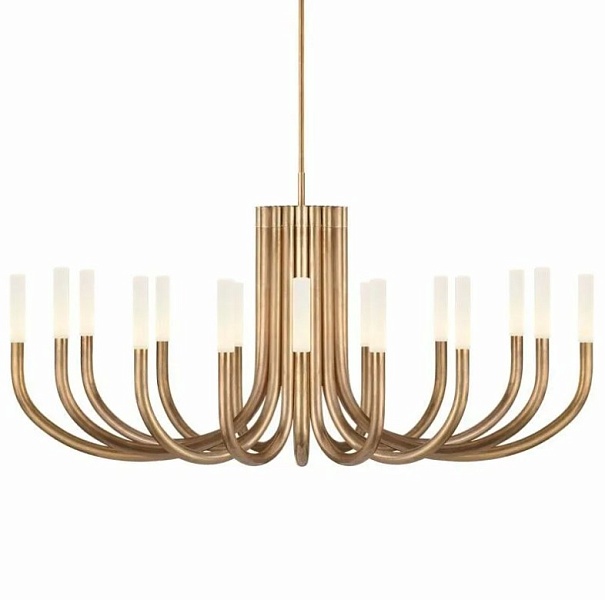 Люстра PALMA BY ALMA LIGHT 1 Row Gold (18 плафонов, Латунь)