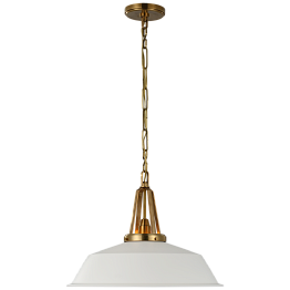 Потолочный светильник Visual Comfort Layton CHC5462AB-WHT