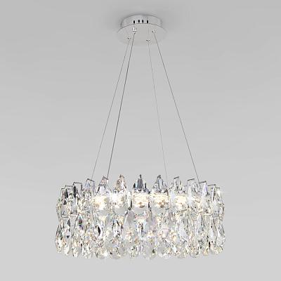 Подвесная светодиодная люстра с хрусталем 90371/1 Strotskis Bogates