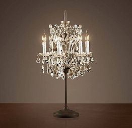 Хрустальная декоративная настольная лампа L'Arte Luce Luxury Rococo L27931